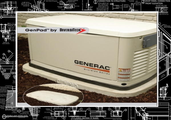 DiversiTech: GenPad™ Concrete for Generators