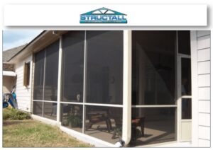 Structall: 3″ Modular Open Screen Acrylic Room System (Monoslope Roof) Performance Evaluation