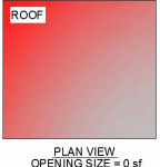 concrete example of a partially enclosed structure roof