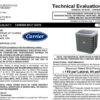 Carrier: Split Units Evaluation (TER 20-33346)