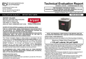 Bryant: Split Units Evaluation