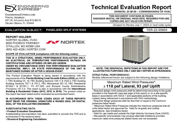 Nortek Global Hvac Model Number Lookup