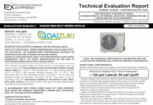 Everwell Parts: Daizuki Mini Split Series DXTH-20 Units 2023 Update