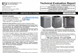 ALLIED AIR: ARMSTRONG SPLIT SYSTEM UNITS