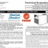 American Standard / Trane: 4WHC And 5WHC Package Units 2023 Update