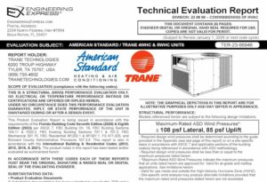 American Standard / Trane: 4WHC And 5WHC Package Units 2023 Update