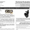 OZCO: 2" High Velocity Rafter Clips Items #'s 51738 And 56638 Technical Evaluation Report 2023 Update