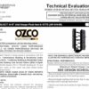 OZCO: 8-10" Joist Hanger Flush Item 51770 (JHF-810-IW) Technical Evaluation Report 2023 Update