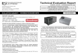 Goodman: A/C Packaged Units 2023 Update