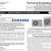 Samsung: Commercial Air Conditioning Models 2023 Update