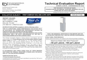 First Company: ECE, EHE, And EPE Units 2023 Update