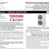 Toshiba: MCY Series VRF Units 2023 Update