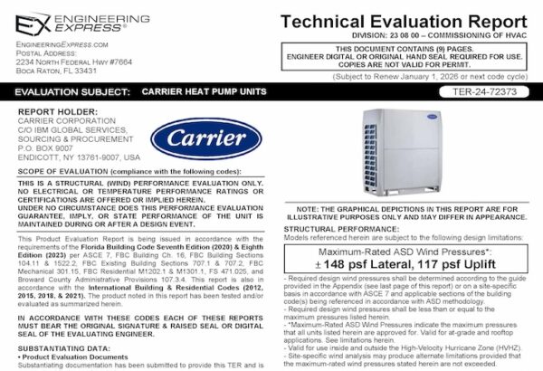 Carrier: Heat Pump Units 2023 Update