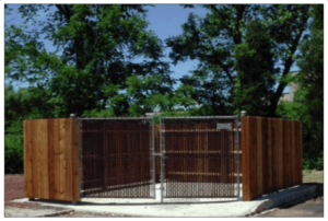 Wood And Chain Link - Steel Framed Enclosure Gate Performance Evaluation 2023 Update