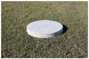 Pad Depot: Precast Concrete Pad for 120 gallon propane cylinder Performance Evaluation