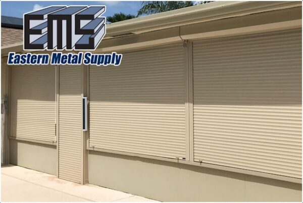 Eastern Metal Supply: 40mm Slat Bertha Roll-up Hurricane Shutter Performance Evaluation 2023. Update