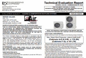 eAir: Alegria And Comfortstar Ductless Systems