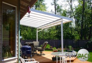 Sunspace: Acrylic Roof Open-Walled Sunroom Performance Evaluation