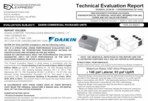 DAIKIN: Commercial Package Unit 2023 Update