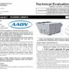 AAON: RN Series Cabinets Technical Evaluation Report 2023 Update