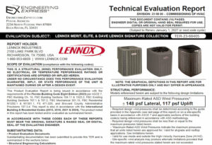 Lennox Industries: Lennox Merit, Elite, And Dave Lennox Signature Collection Units