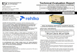 Rehlko: KG25-60 Sound Aluminum Enclosure