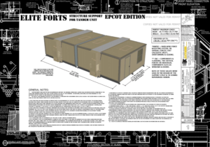 Protected: Elite FORTS – Structure Support for Tandem Unit – EPCOT Edition (MPS 20-34555)