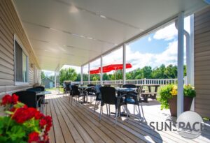 Sunspace: Open Wall Pergola with EPS Roof Panels Performance Evaluation Report