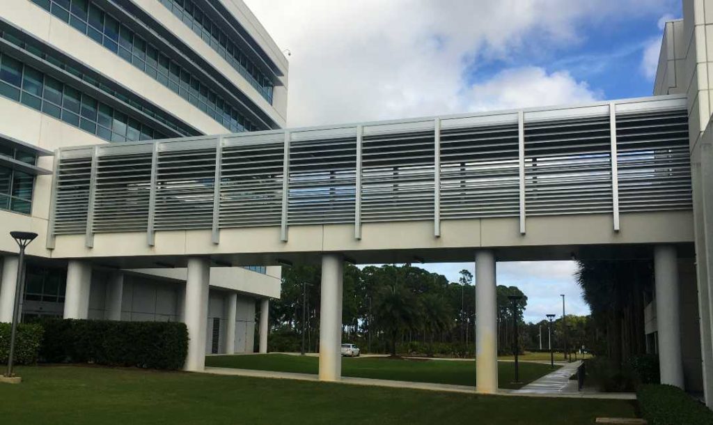 Carrier Center for Intelligent Buildings | Custom Walkway Cover