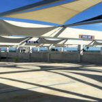 MCH Grove Bay Parking Garage Engineering Express | shade sail