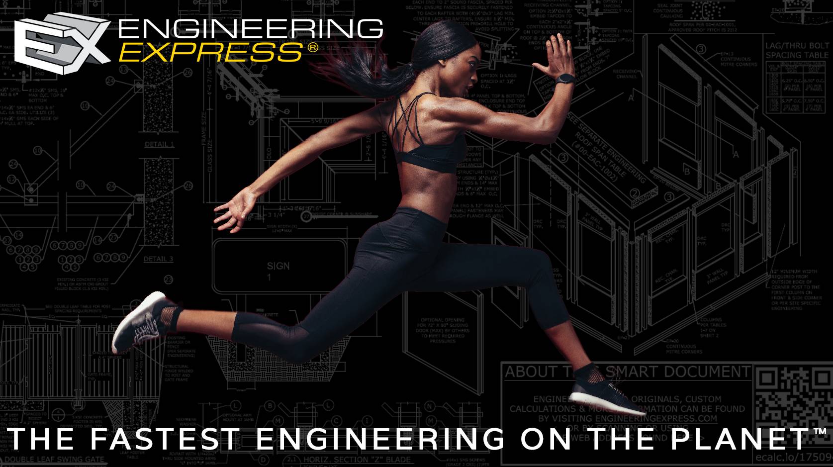 EX Runner with Tagline