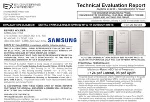 Samsung: Digital Variable Multiple (DMV) S2 HP And HR Outdoor Units