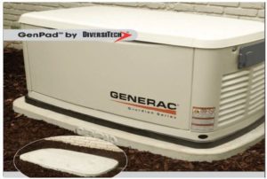 DiversiTech: GenPad™ Concrete Pads for Generac Generators