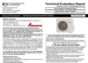 Amana: Ductless and Ducted Systems