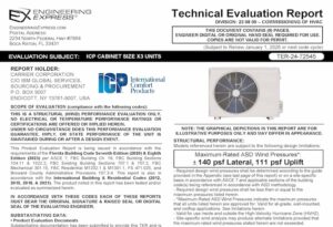 ICP: Cabinet Size X3 Units 2023 Update