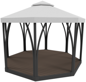 Summerspace: 15′ Octagonal Aluminum Cabana