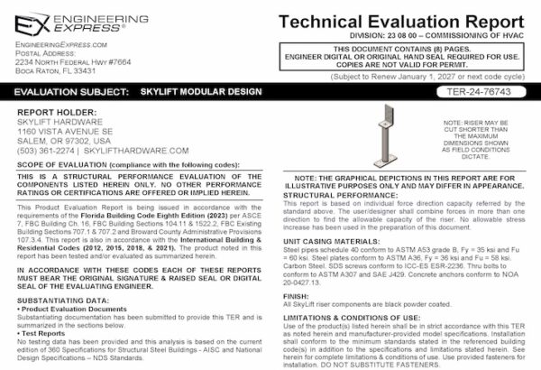 Skylift Hardware: Modular System Technical Evaluation Report