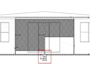 Retractable Screen - Intermediate Post 2'x2' Footing Performance Evaluation 2023 update