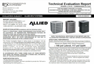 Allied Air: Split System Technical Evaluation