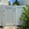 PVC Tongue and groove fence and gate