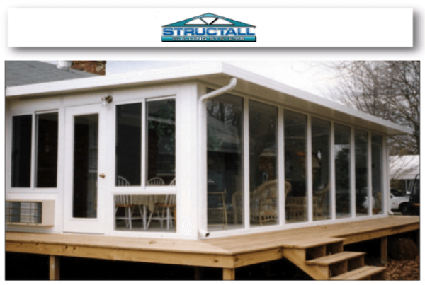Structall: 2'' Modular Sunroom System Performance Evaluation (Host-attached Monoslope Residential Roof Only)