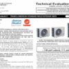 Trane / American Standard: Standard 5HCL5 Outdoor Units Technical Evaluation Report