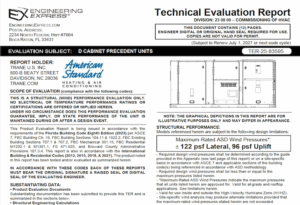 American Standard: Precedent D Cabinet Units