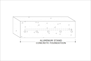 Structural Foundation For Air-Cooled Generator Stand Performance Evaluation Report