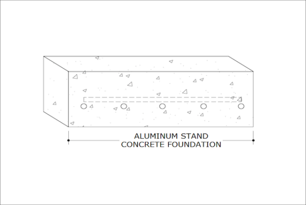 Structural Foundation For Air-Cooled Generator Stand Performance Evaluation Report