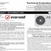 Everwell Parts: MKTH-16 Mini-Split Units Technical Evaluation Report