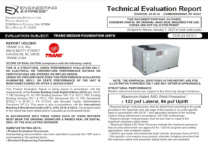 Trane: Medium Foundation Units