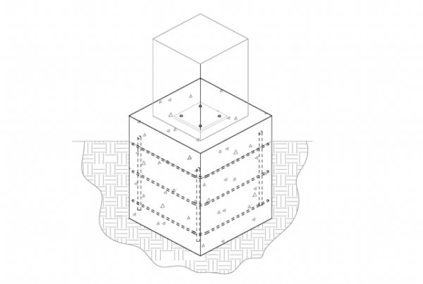 Pedestal Concrete Pad For Mounting Small Equipment Performance Evaluation Report