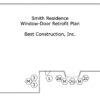 house floor plan sketch draw window retrofit example