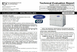 Carrier: Mistral – Crystal Units Technical Evaluation